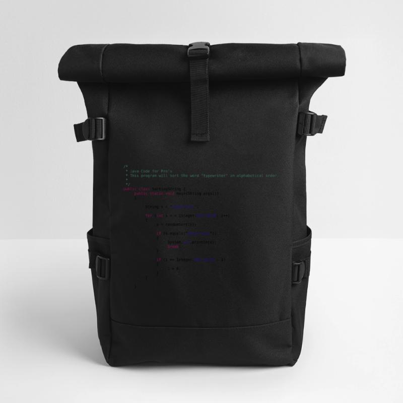 code Java drôle pour trier Sac à dos roll top