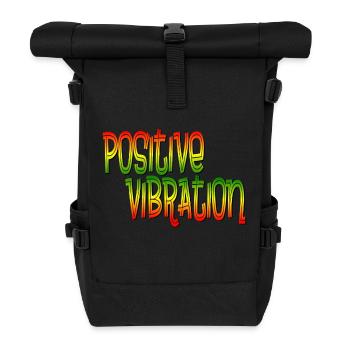Vibration positive - Sac à dos roll top - noir - Devant