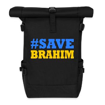 Save brahim - Rolltop Rucksack - Schwarz - Vorne