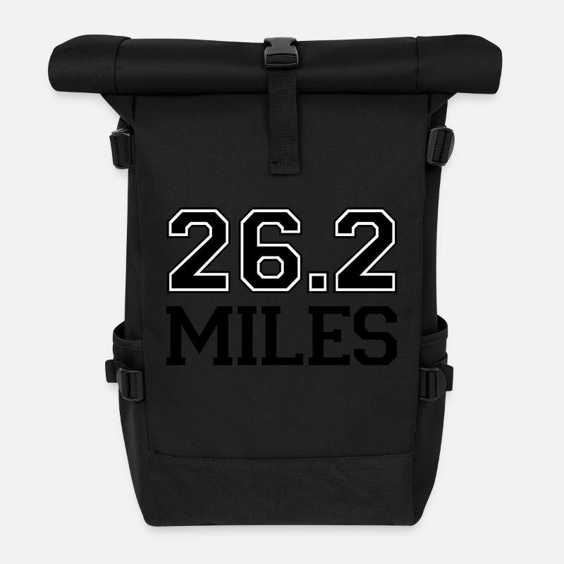 Marathon - Rolltop Rucksack - Schwarz