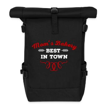 bake - Roll Top Backpack - black - Front