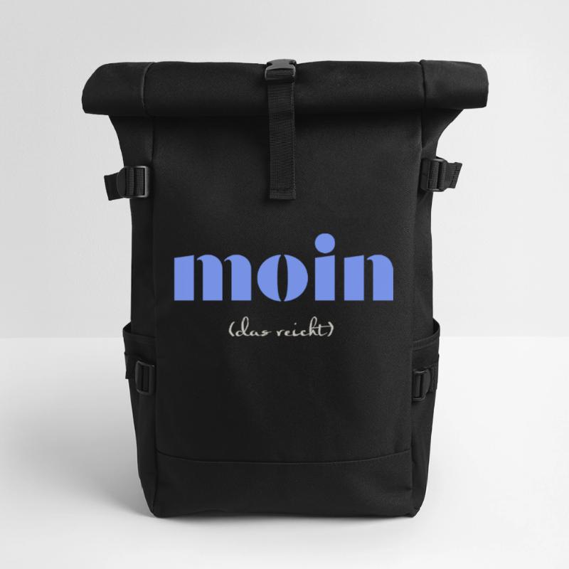 Hello Roll Top Backpack