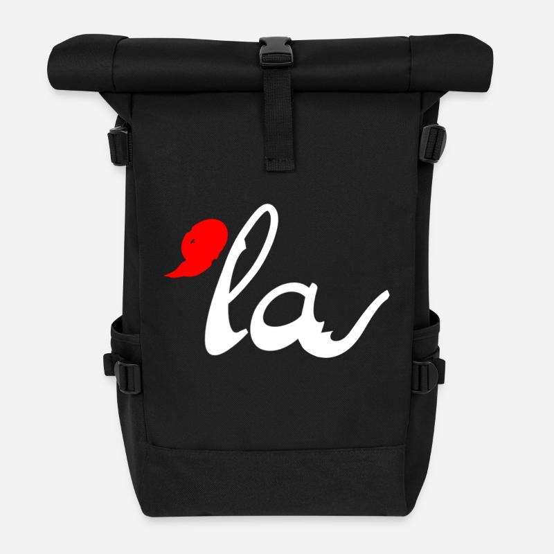 Comma La - Rolltop Rucksack - Schwarz