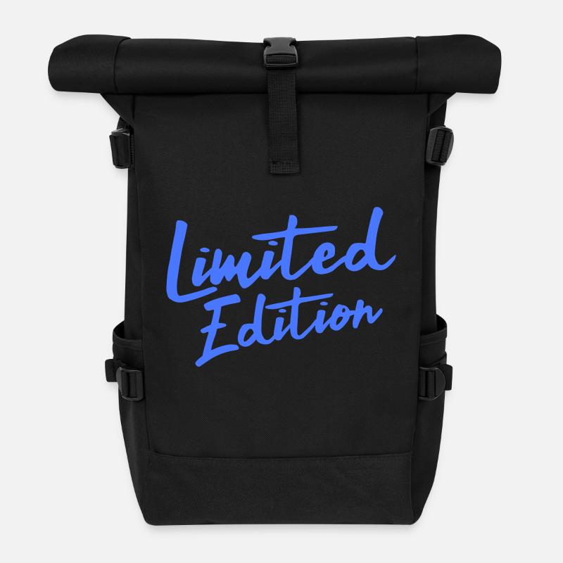 limited edition - Rolltop Rucksack - Schwarz