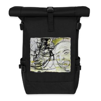 Un vieil homme se souvient - Sac à dos roll top - noir - Devant