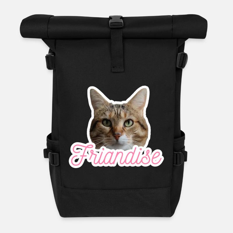 Missty Treat - Rolltop Rucksack - Schwarz