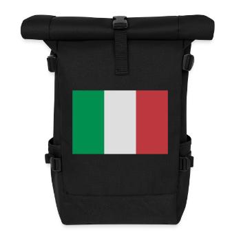 italien - Roll Top Backpack - black - Front