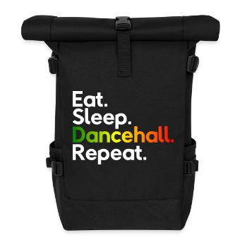 Mangez Sommeil Dancehall Repeat - Sac à dos roll top - noir - Devant