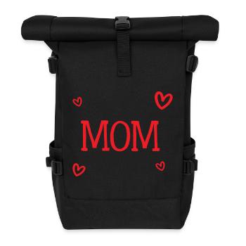 Best Mom Ever - Roll Top Backpack - black - Front