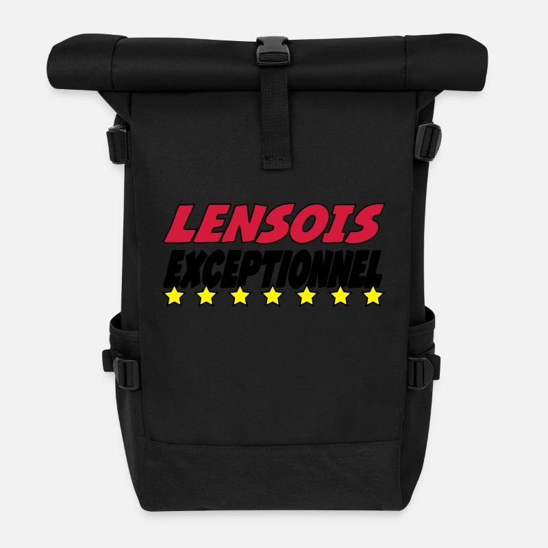 Lensois exceptionnel - Sac à dos roll top - noir