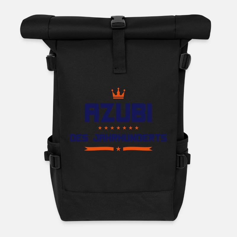 azubi des jahrhunderts - Rolltop Rucksack - Schwarz