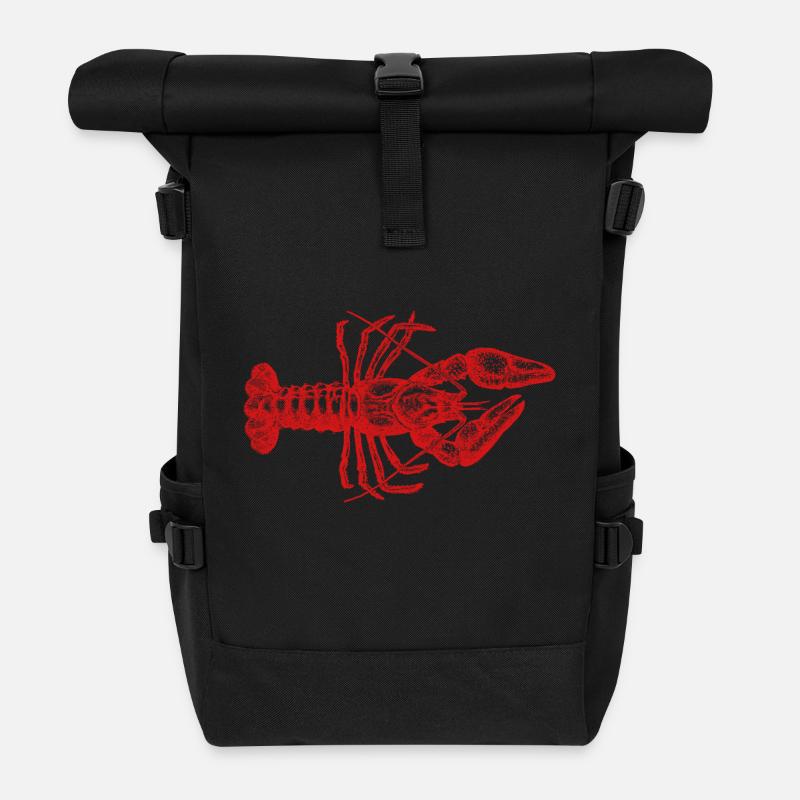 Hummer - Rolltop Rucksack - Schwarz