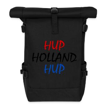 Hup holland hup - Rolltop Rucksack - Schwarz - Vorne