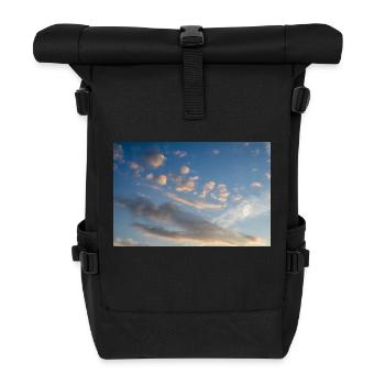 Fantasy-Himmel - Rolltop Rucksack - Schwarz - Vorne