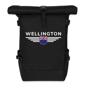 T-shirt Wellington pour les fans néo-zélandais - Sac à dos roll top - noir - Devant