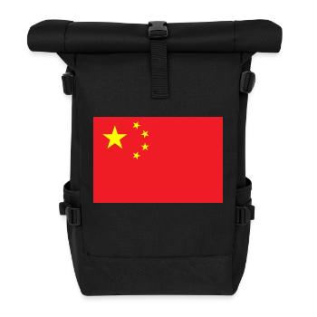 China - Roll Top Backpack - black - Front