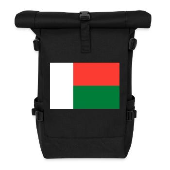 Madagascar - Sac à dos roll top - noir - Devant