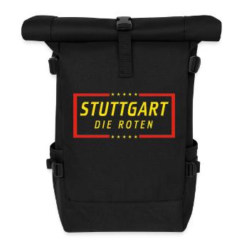 Stuttgart : Die Roten - Sac à dos roll top - noir - Devant