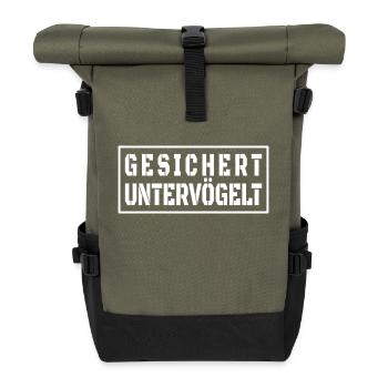 Underbirds sécurisé pour la fête des pères style Malle - Sac à dos roll top - olive/noir - Devant