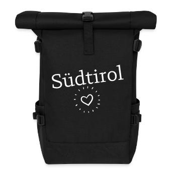 South tyrol - Roll Top Backpack - black - Front