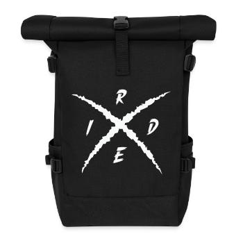 Chevaucher - Sac à dos roll top - noir - Devant