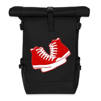chaussures old school - Sac à dos roll top - noir - Devant