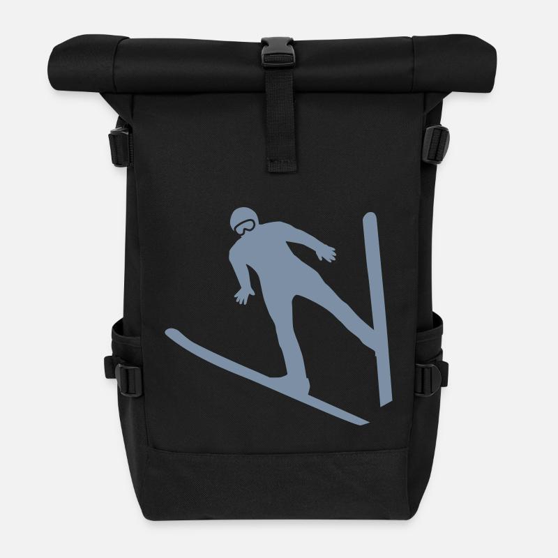 Cavalier - Sac à dos roll top - noir