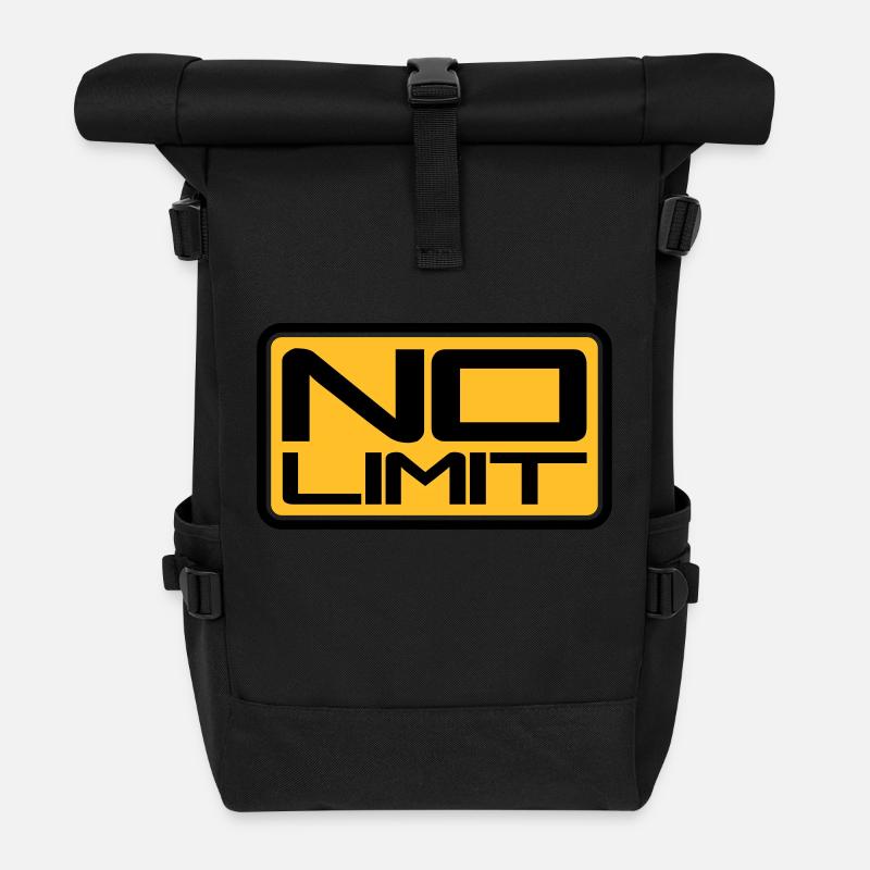 No Limit Shield - Sac à dos roll top - noir