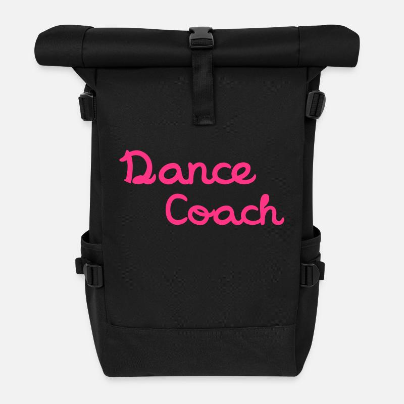 Dance Coach - Rolltop Rucksack - Schwarz
