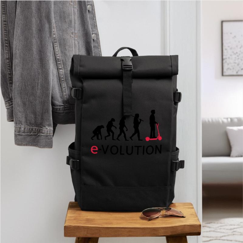 Evolution ElectroScooter eScooter ERoller Rolltop Rucksack
