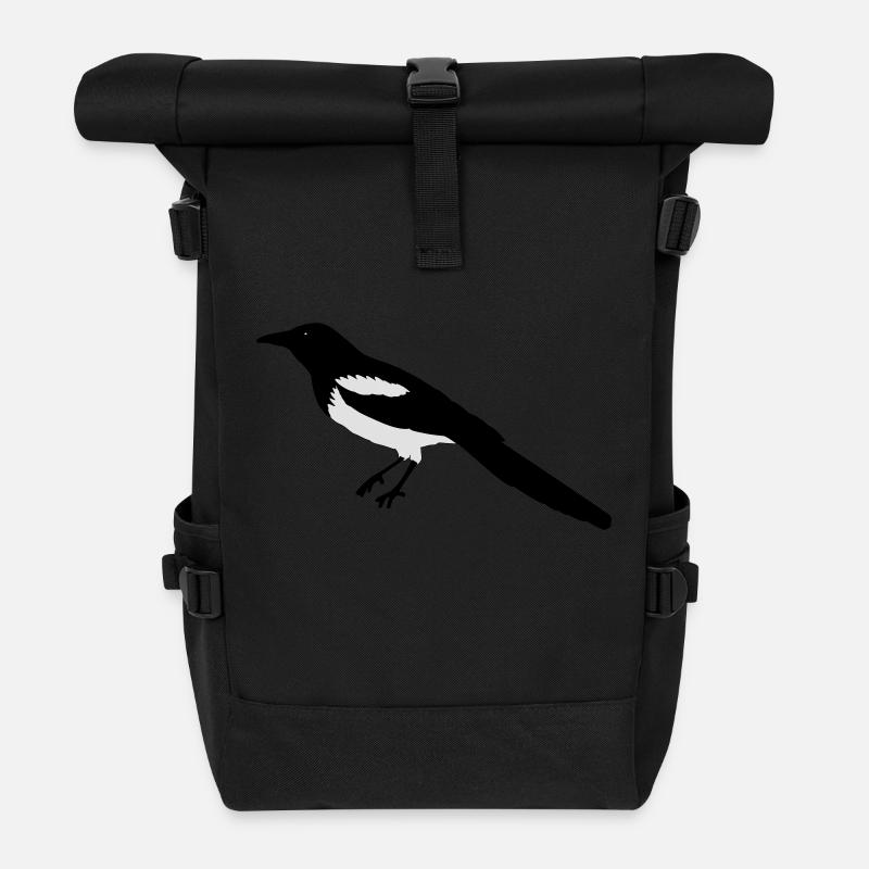 elster - Rolltop Rucksack - Schwarz