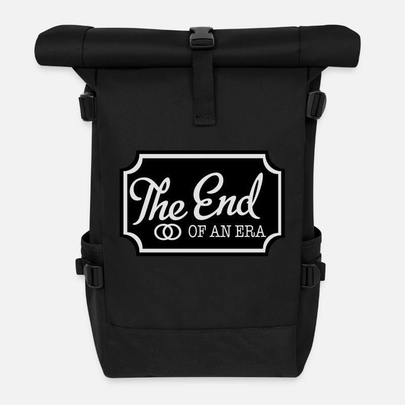 Junggesellenabschied - Rolltop Rucksack - Schwarz