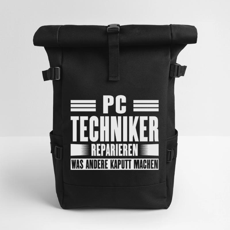Service Technician Support Solution Devis Service PC Sac à dos roll top