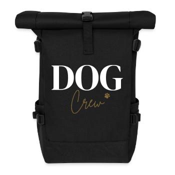 Dog Crew - Rolltop Rucksack - Schwarz - Vorne