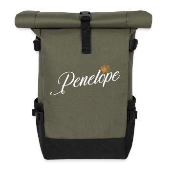 Penelope Nom pour Femme Enfants Bambins - Penelope - Sac à dos roll top - olive/noir - Devant