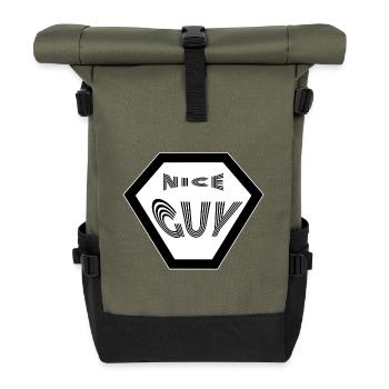 GENTIL GARS gentil garçon gentil gars - Sac à dos roll top - olive/noir - Devant
