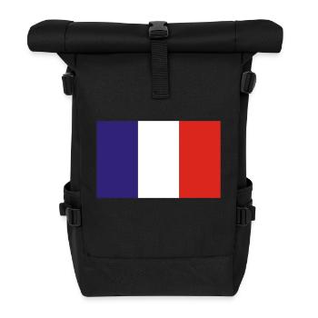 France - Roll Top Backpack - black - Front
