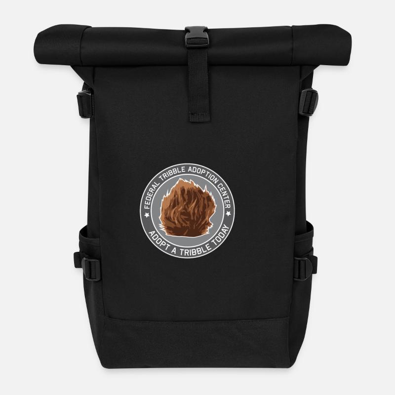 Tribble Adoption Center - Rolltop Rucksack - Schwarz