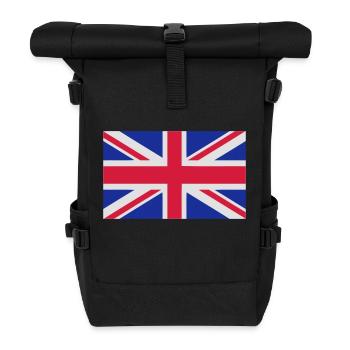 union jack - Rolltop Rucksack - Schwarz - Vorne