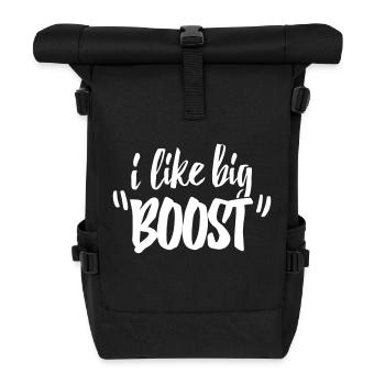 Big Boost - Rolltop Rucksack - Schwarz - Vorne