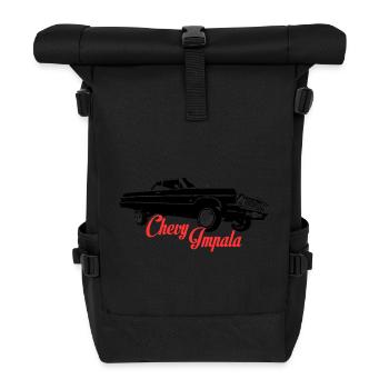 impala1965 - Rolltop Rucksack - Schwarz - Vorne