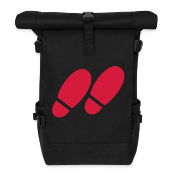 step for step - Roll Top Backpack - black - Front