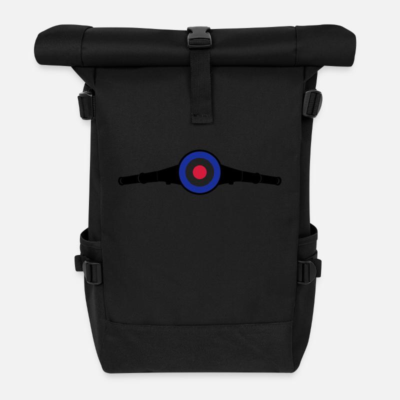 Lenkkopf Target - Rolltop Rucksack - Schwarz