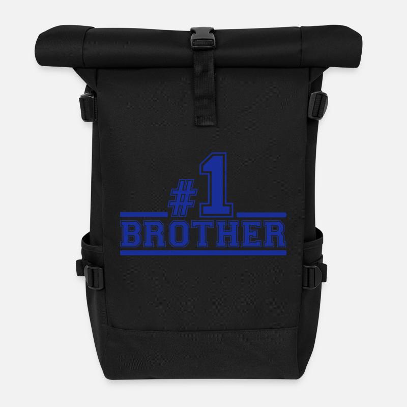Bruder - Rolltop Rucksack - Schwarz