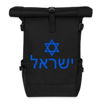 Israel - Sac à dos roll top - noir - Devant