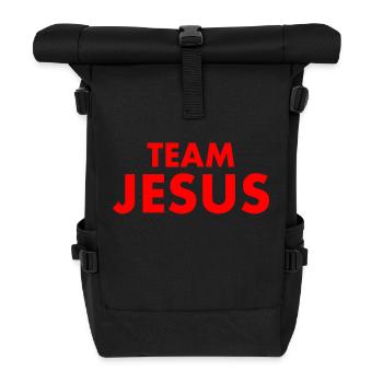 Team jesus - Roll Top Backpack - black - Front