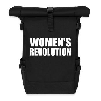Womens revolution - Roll Top Backpack - black - Front