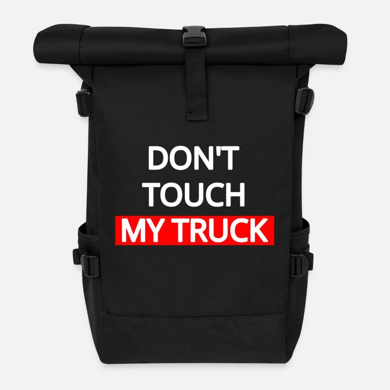 Truck - Rolltop Rucksack - Schwarz