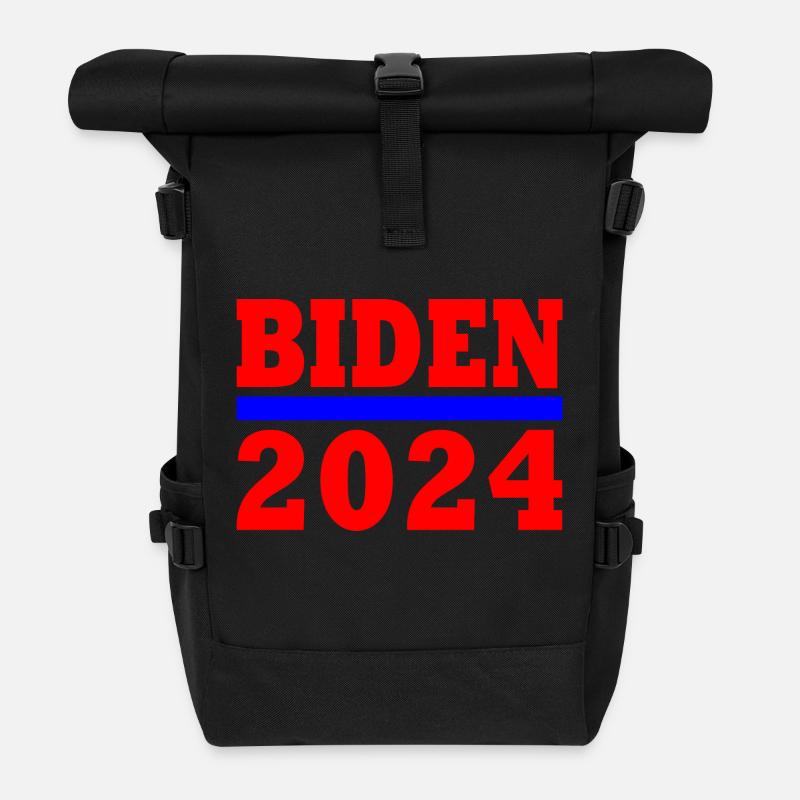 Joe biden 2024 - Rolltop Rucksack - Schwarz