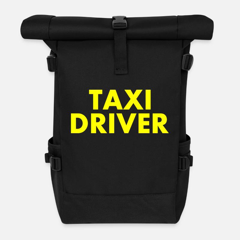 Taxi driver - Sac à dos roll top - noir